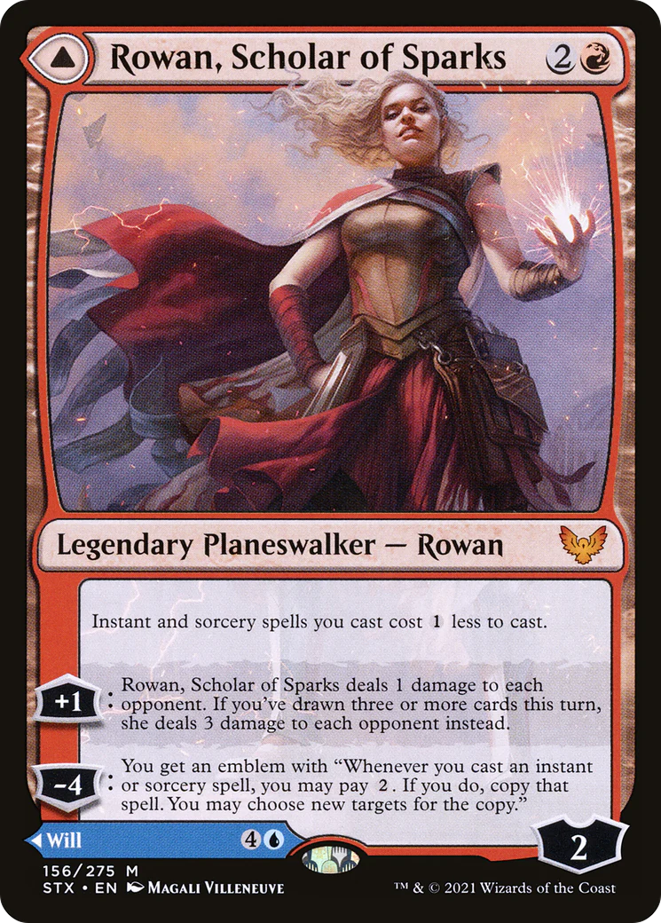 Rowan, Scholar of Sparks (STX-156) - Strixhaven: School of Mages - Image 3