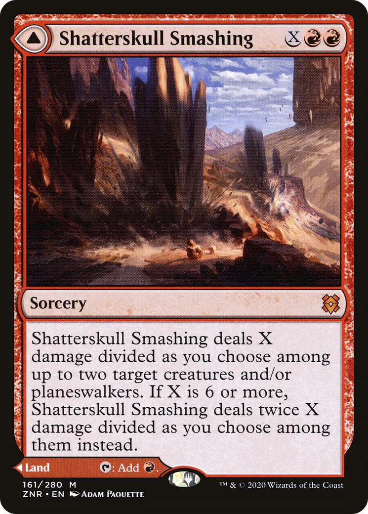 Shatterskull Smashing (ZNR-161) - Zendikar Rising Foil - Image 3