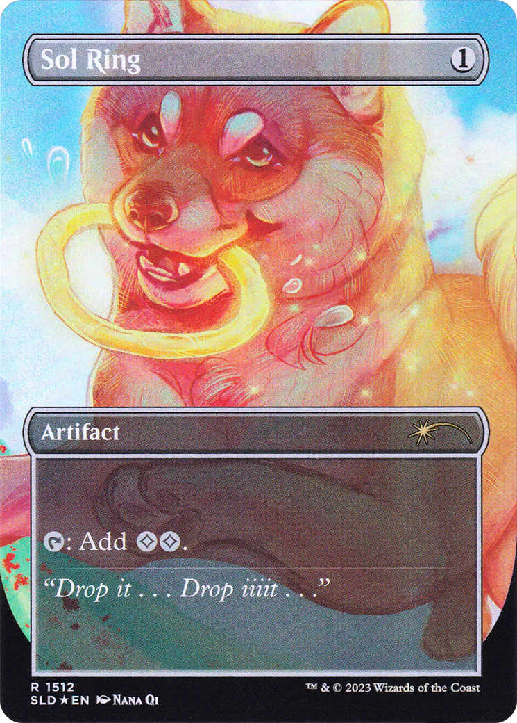 Sol Ring (1512) (SLD-1512) - Secret Lair Drop (Borderless) Foil - Image 2