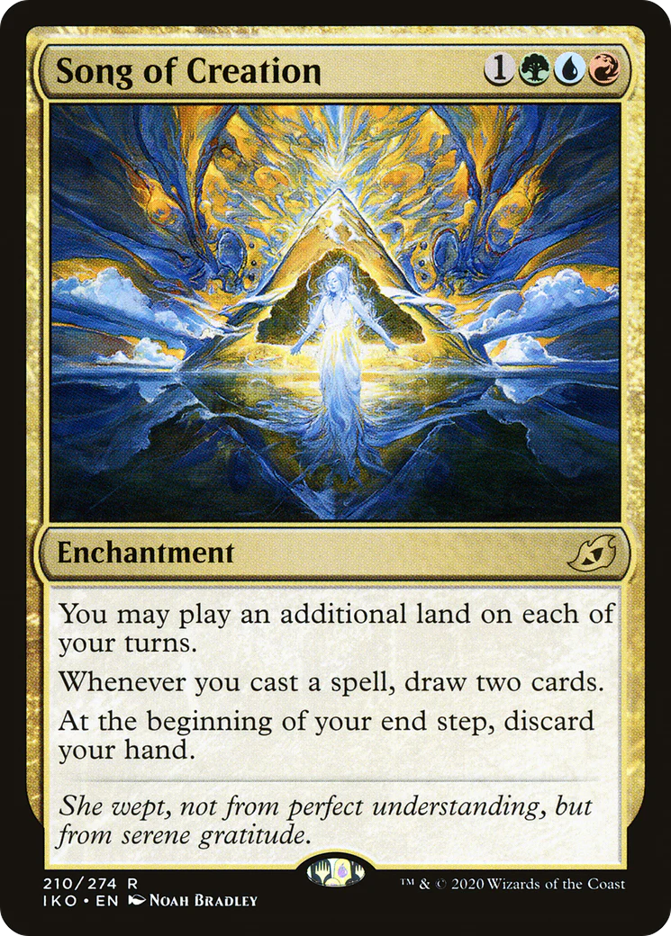 Song of Creation (IKO-210) - Ikoria: Lair of Behemoths Foil