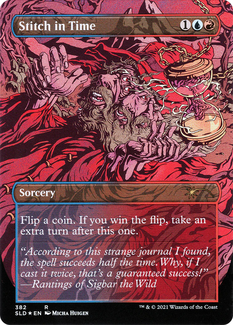 Stitch in Time (SLD-382) - Secret Lair Drop (Borderless) Foil - Image 2