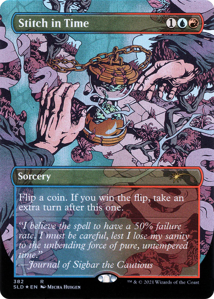 Stitch in Time (SLD-382) - Secret Lair Drop (Borderless) Foil - Image 4