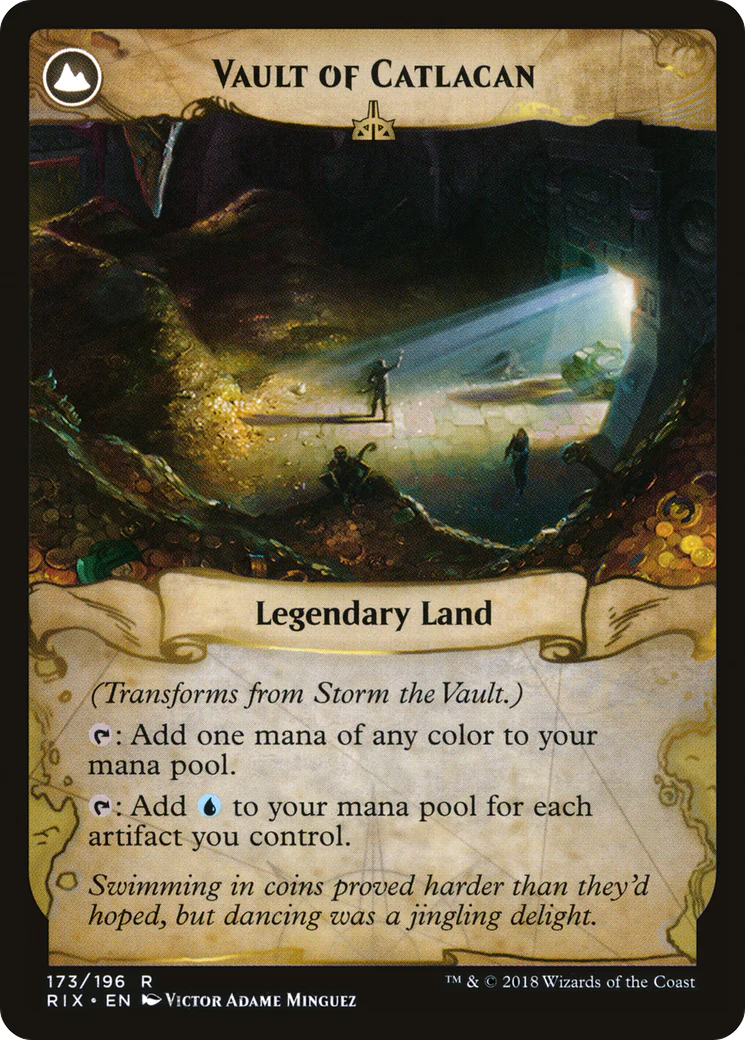 Storm the Vault (RIX-173) - Rivals of Ixalan: (compasslanddfc) - Image 2