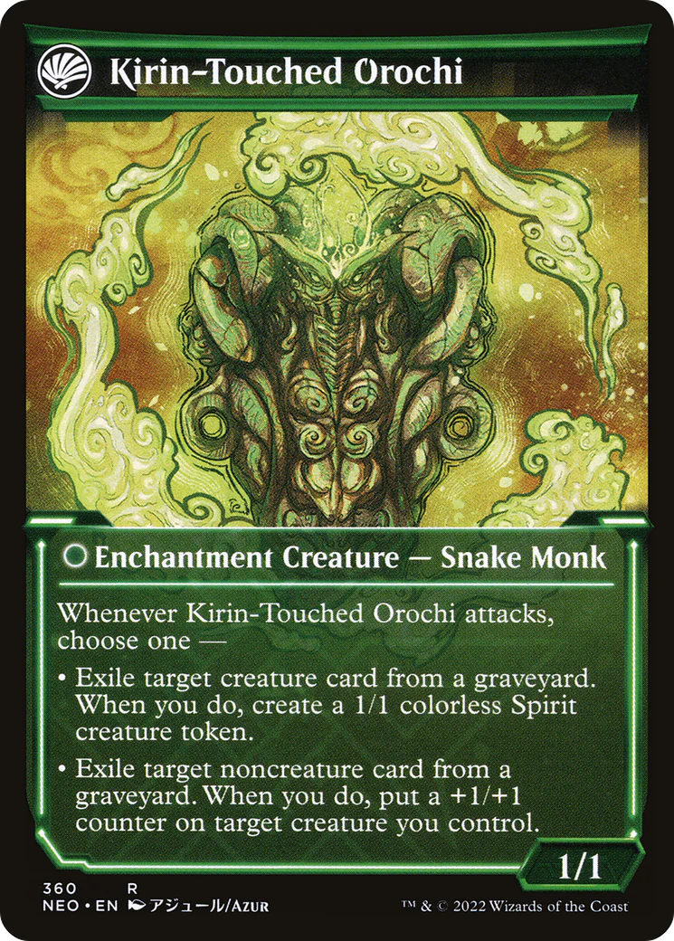 Teachings of the Kirin (Showcase) (NEO-360) - Kamigawa: Neon Dynasty: (Showcase, fandfc) Foil - Image 2