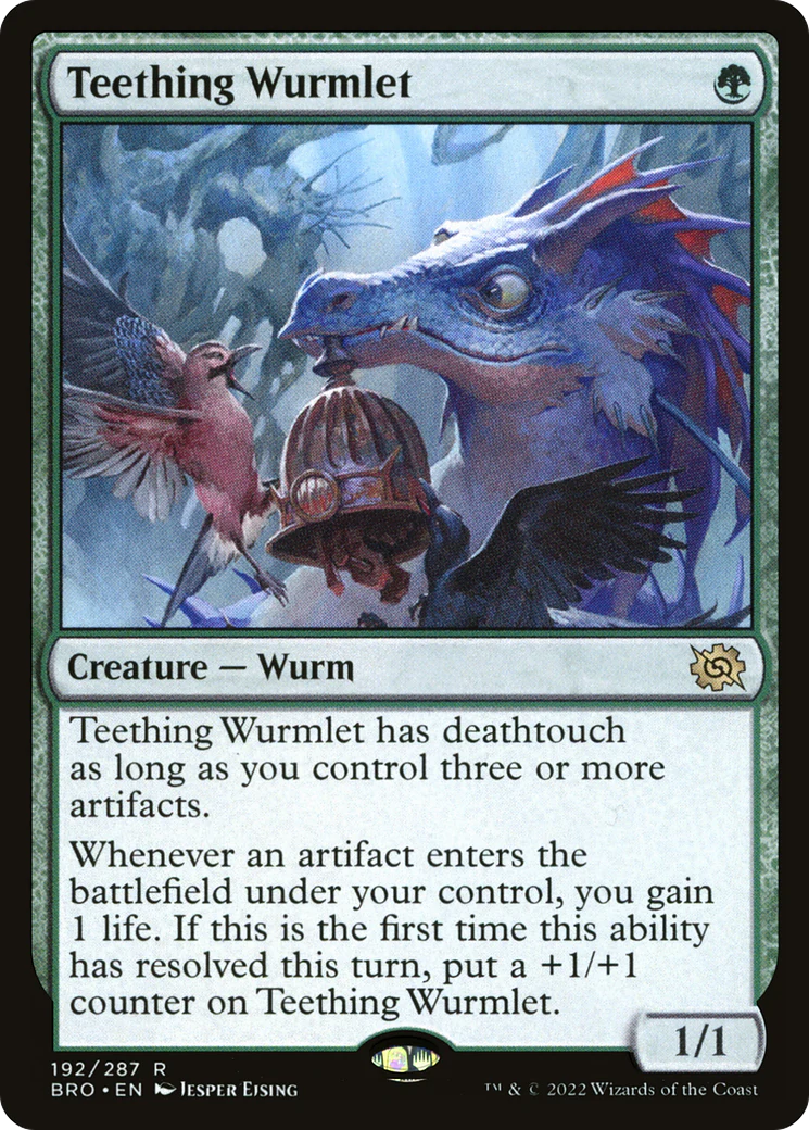 Teething Wurmlet (BRO-192) - The Brothers' War
