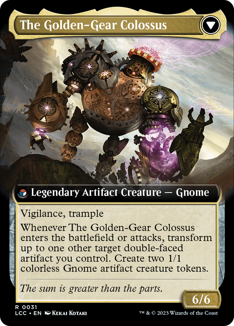 Tetzin, Gnome Champion (Extended Art) (LCC-031) - The Lost Caverns of Ixalan Commander: (Extended Art) - Image 2