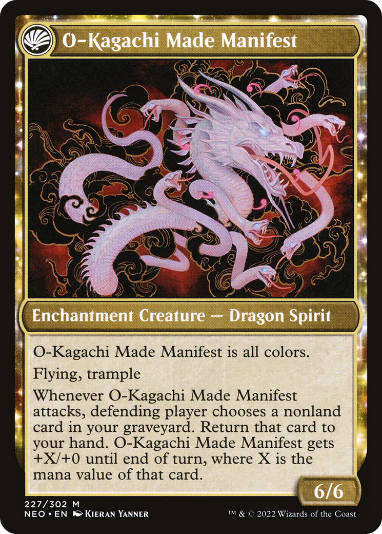 The Kami War (NEO-227) - Kamigawa: Neon Dynasty: (fandfc, enchantment) Foil - Image 2