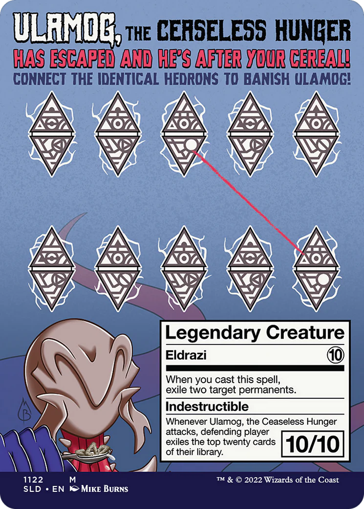 Ulamog, the Ceaseless Hunger (SLD-1122) - Secret Lair Drop (Borderless) Foil - Image 2