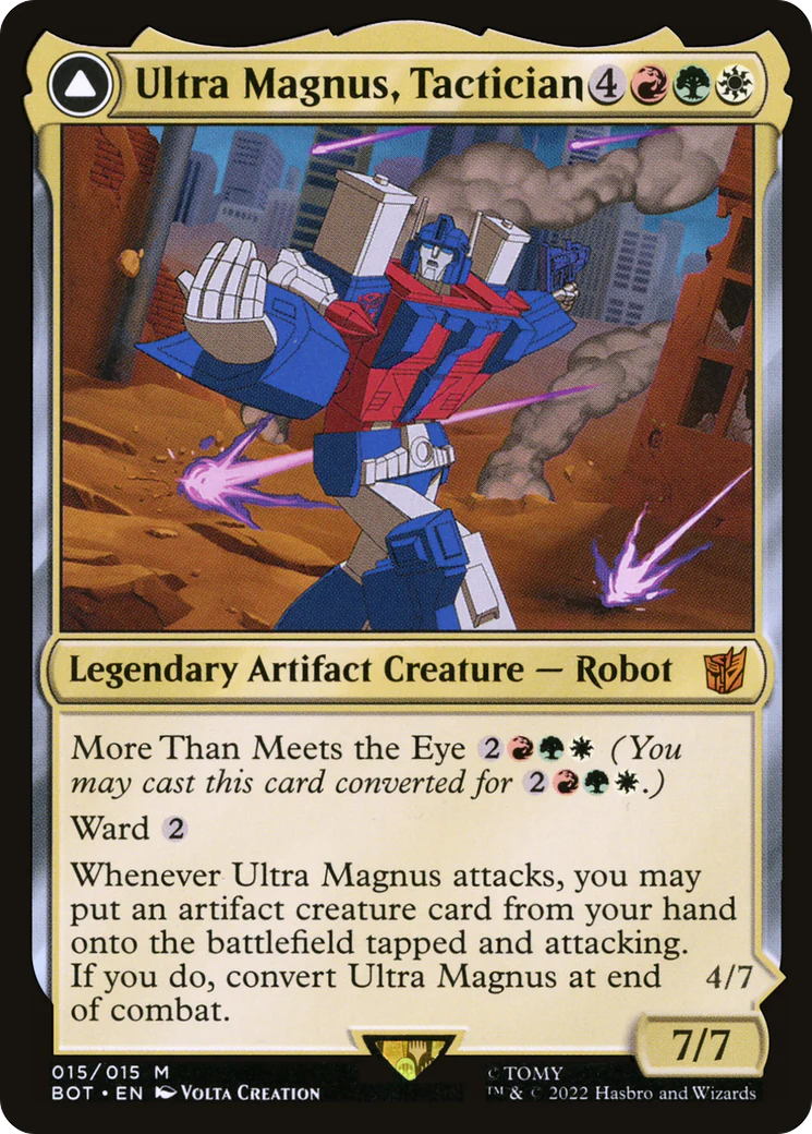 Ultra Magnus, Tactician (BOT-015) - Transformers: (convertdfc) - Image 3