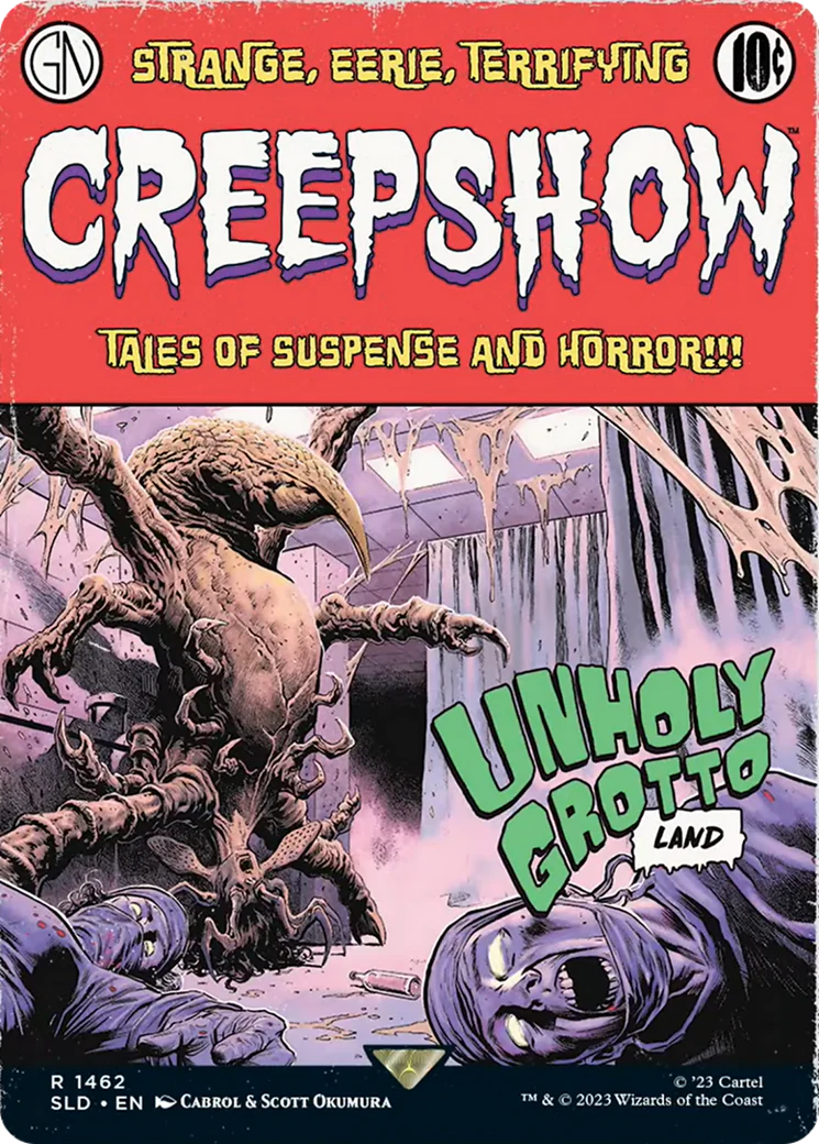 Unholy Grotto (SLD-1462) - Secret Lair Drop: (Full Art) (Borderless) - Image 3