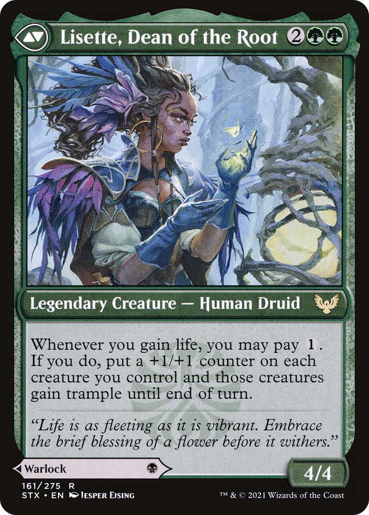 Valentin, Dean of the Vein (STX-161) - Strixhaven: School of Mages Foil - Image 2