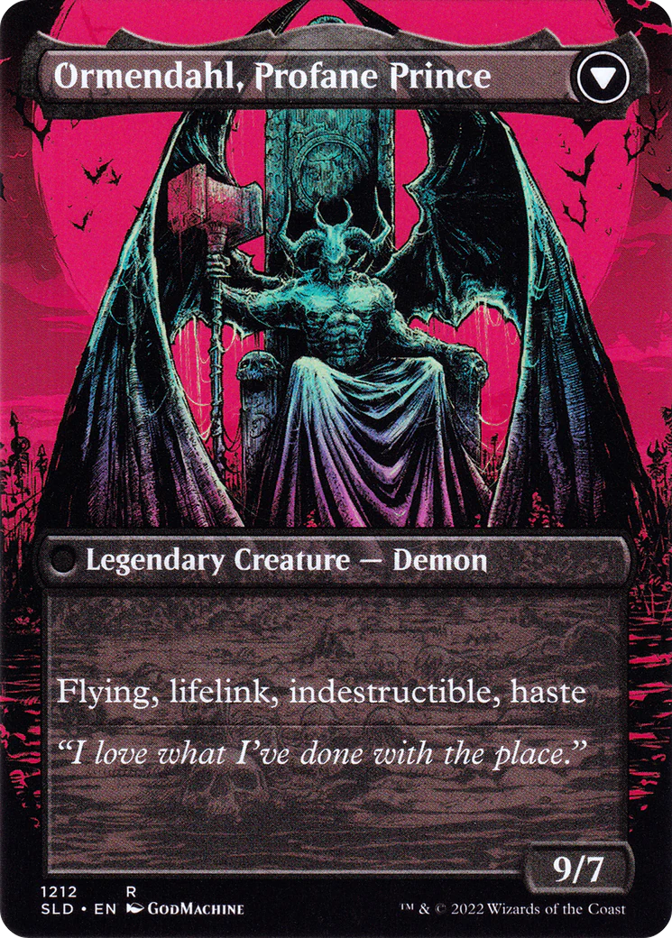 Westvale Abbey (Display Commander) - Thick Stock (SLD-1212) - Secret Lair Drop (Borderless) - Image 2