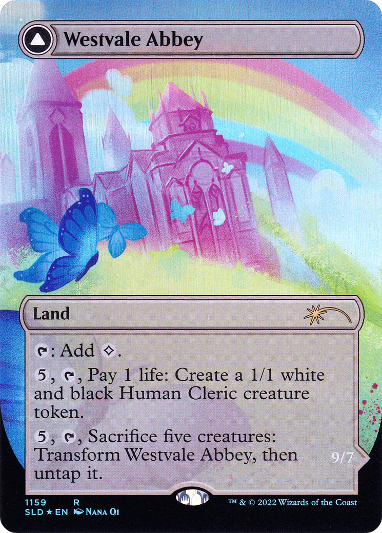 Westvale Abbey (SLD-1159) - Secret Lair Drop (Borderless) Foil - Image 4