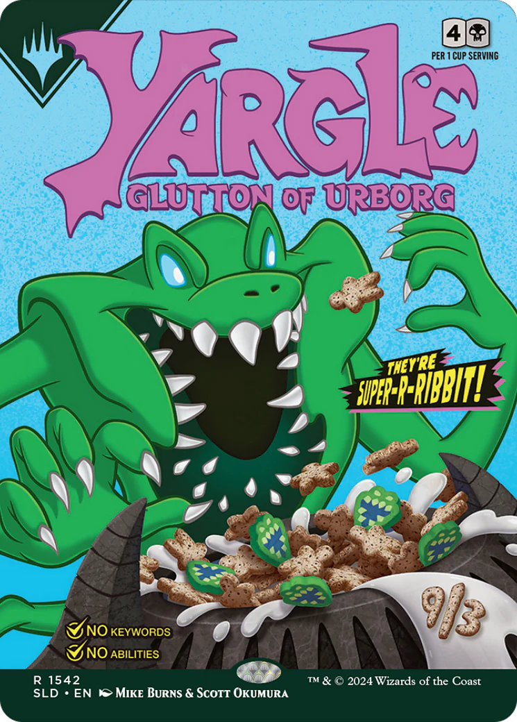Yargle, Glutton of Urborg (SLD-1542) - Secret Lair Drop (Borderless) - Image 4