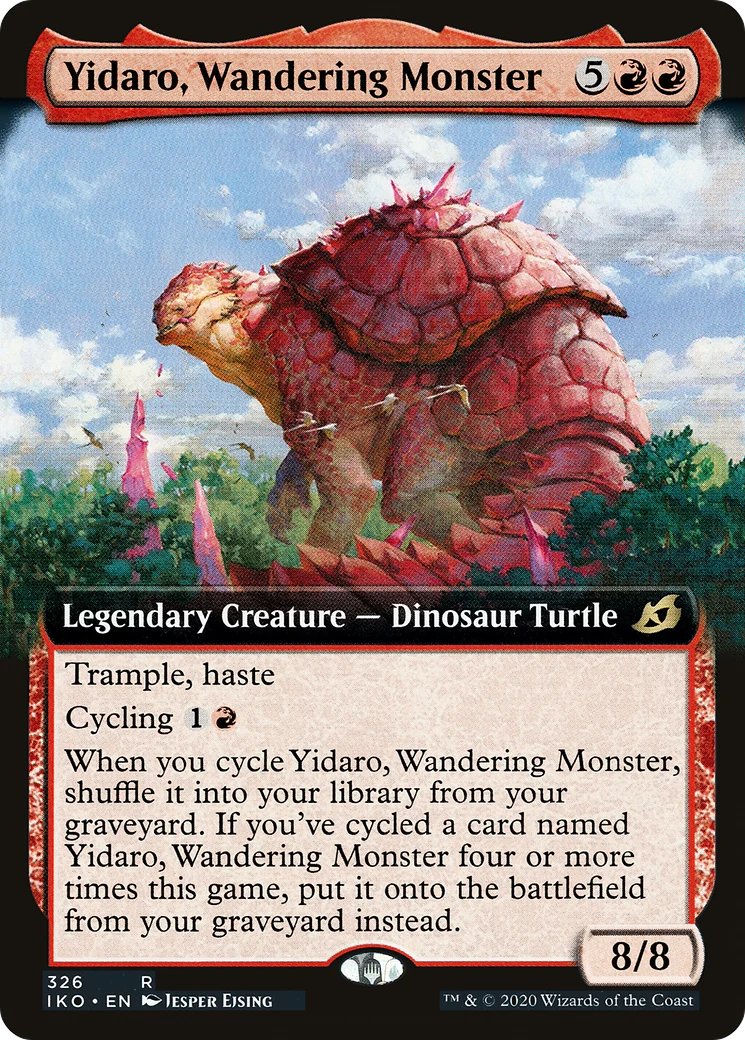 Yidaro, Wandering Monster (Extended Art) (IKO-326) - Ikoria: Lair of Behemoths: (Extended Art)